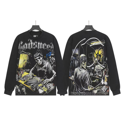Godspeed Statue of Liberty Long Sleeve Shirt