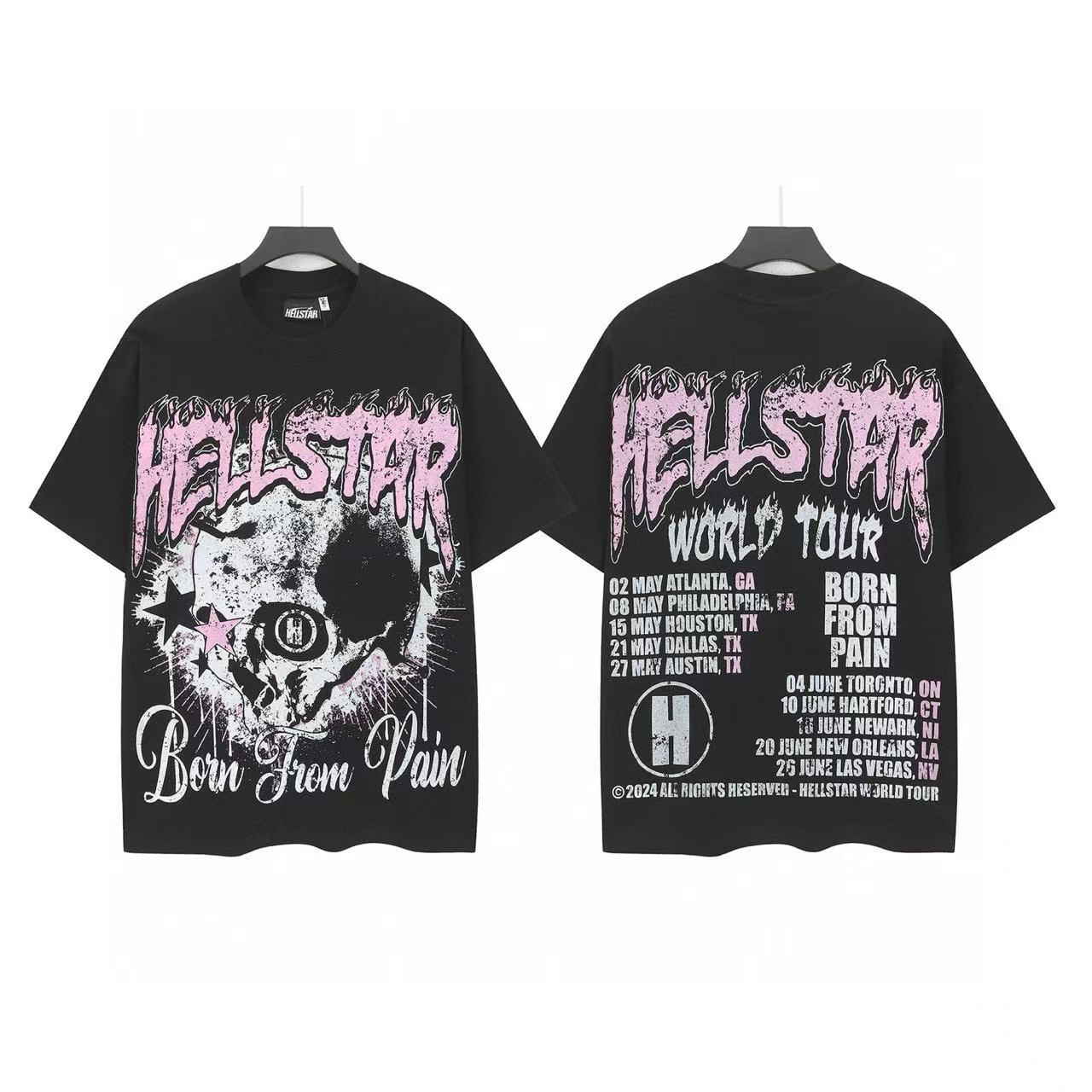 Hellstar "Jesus Wept" T-Shirt / Hellstar "The Path to Paradise" T-Shirt