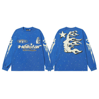 Hellstar “Basketball Skeleton” Long Sleeve Tee