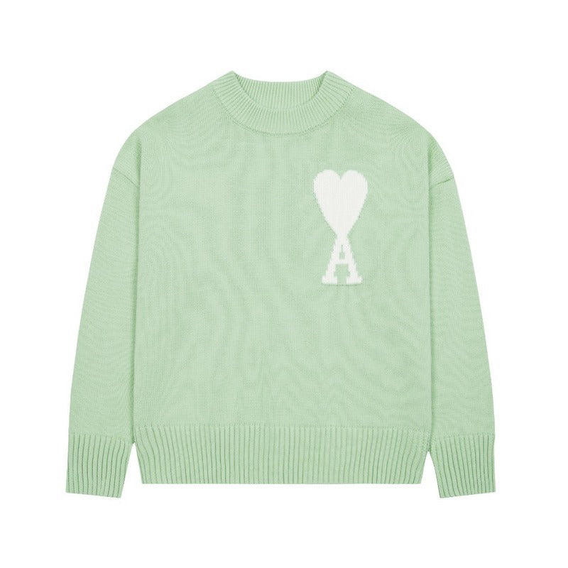 A - HEART SWEATER - Seldom Seen Styles
