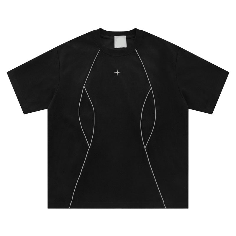 Cyber Sigilism Star Stitch T-Shirt