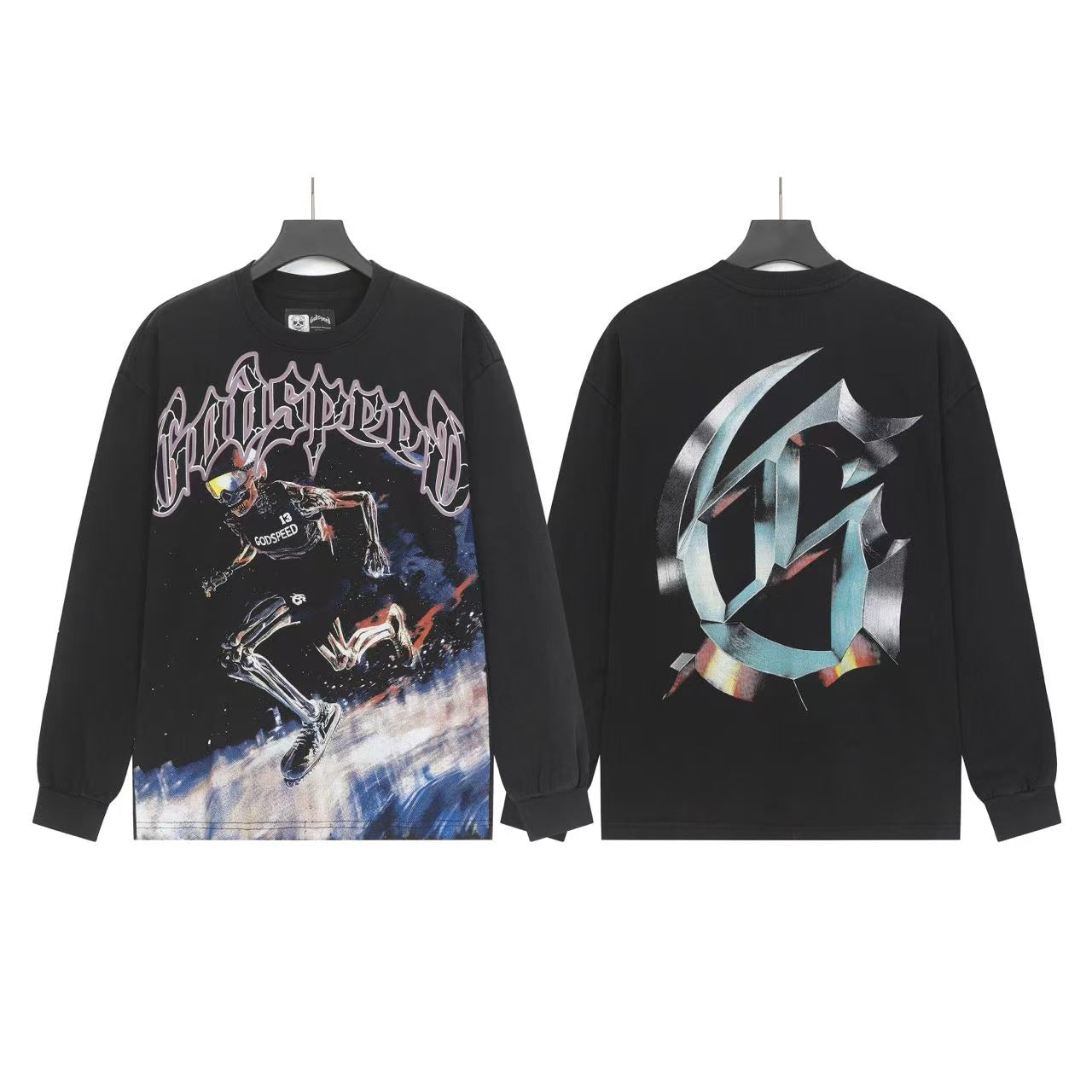 Godspeed Statue of Liberty Long Sleeve Shirt