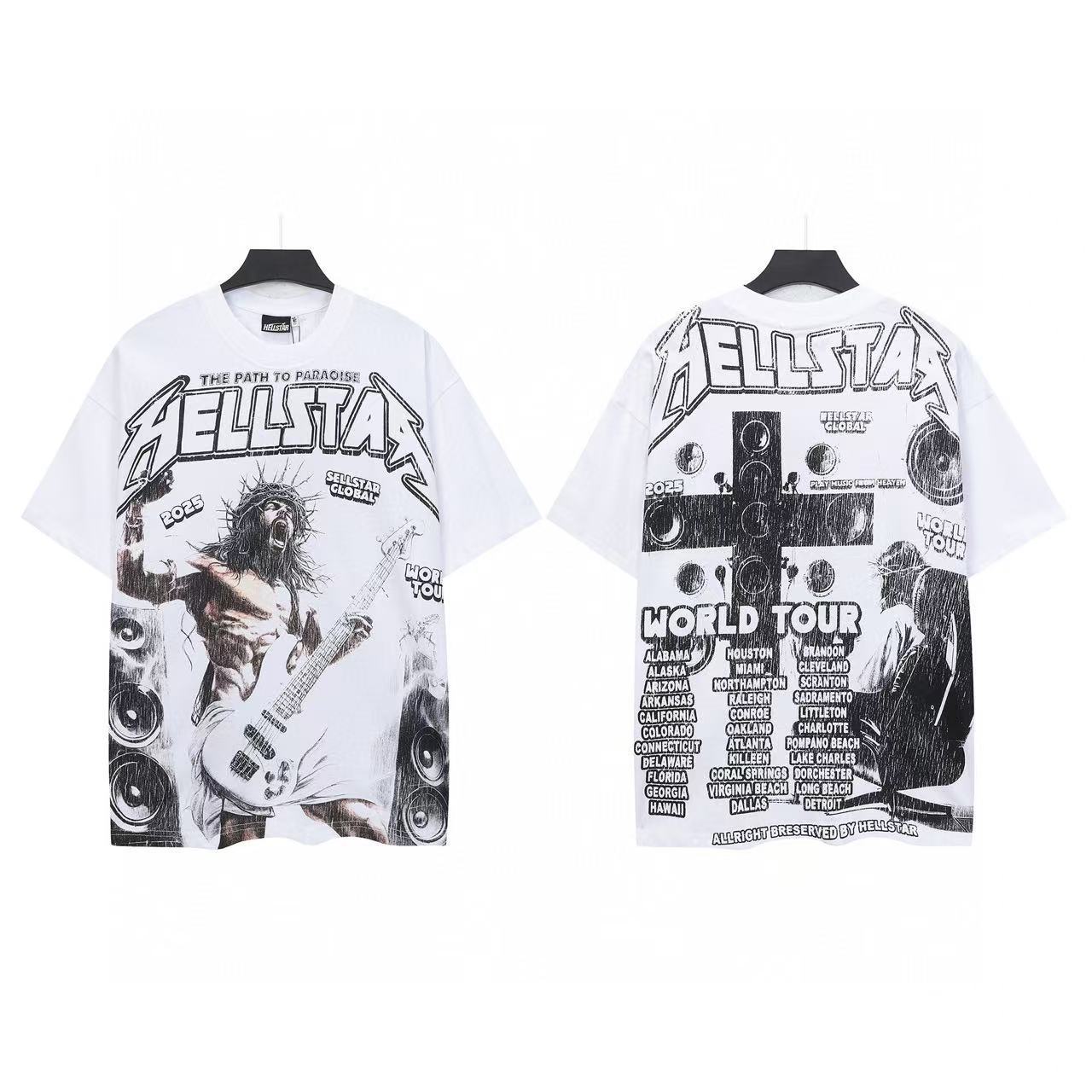 Hellstar "Jesus Wept" T-Shirt / Hellstar "The Path to Paradise" T-Shirt
