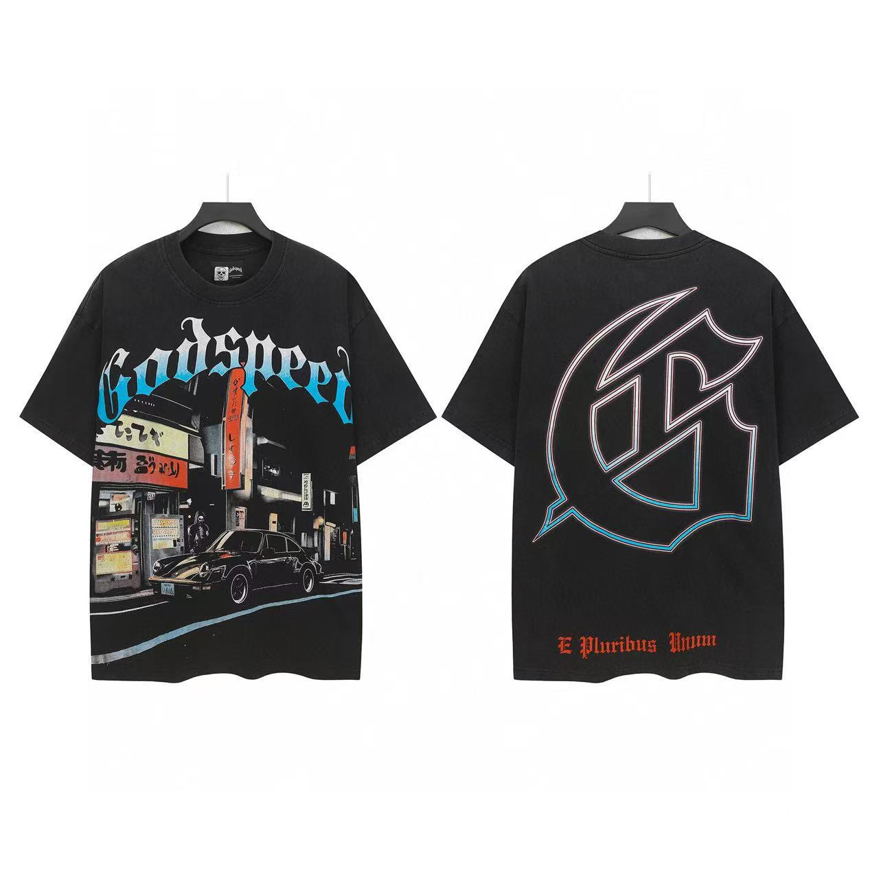 Godspeed Statue of Liberty "Night of the Demigods" Tee