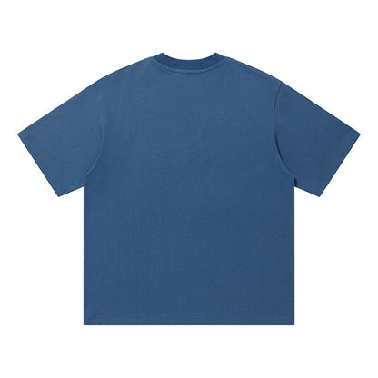 Dazzling Script Graphic Oversized T-Shirt Short Sleeve Crew Neck Casual Summer Streetwear Tee | Dazzling Script Tee