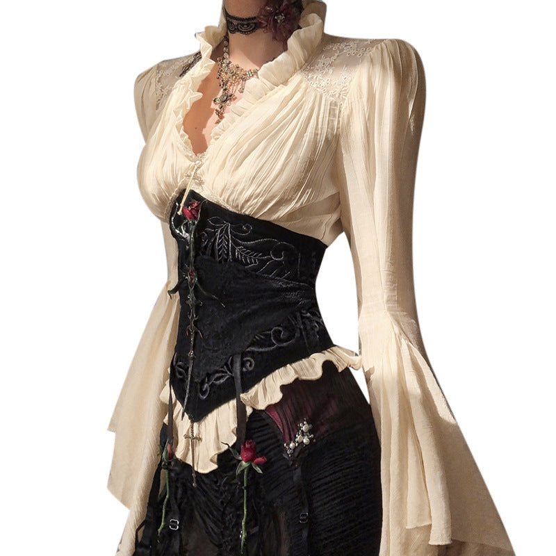 Shirt Autumn Song Le Doll Halloween Blouses - Seldom Seen Styles