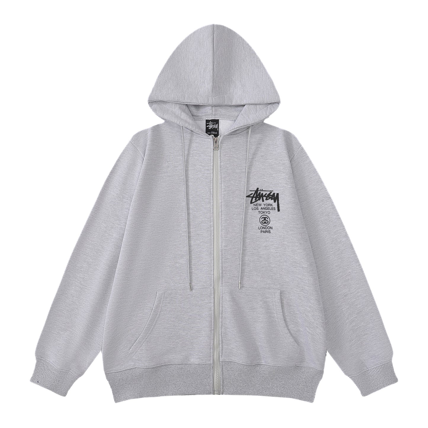 Stüssy Stock Logo Copyright Hoodie