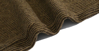 Women's Casual Y2K Baggy Corduroy Pants Elastic High Waisted Wide Leg Loose Palazzo Pants with Pockets