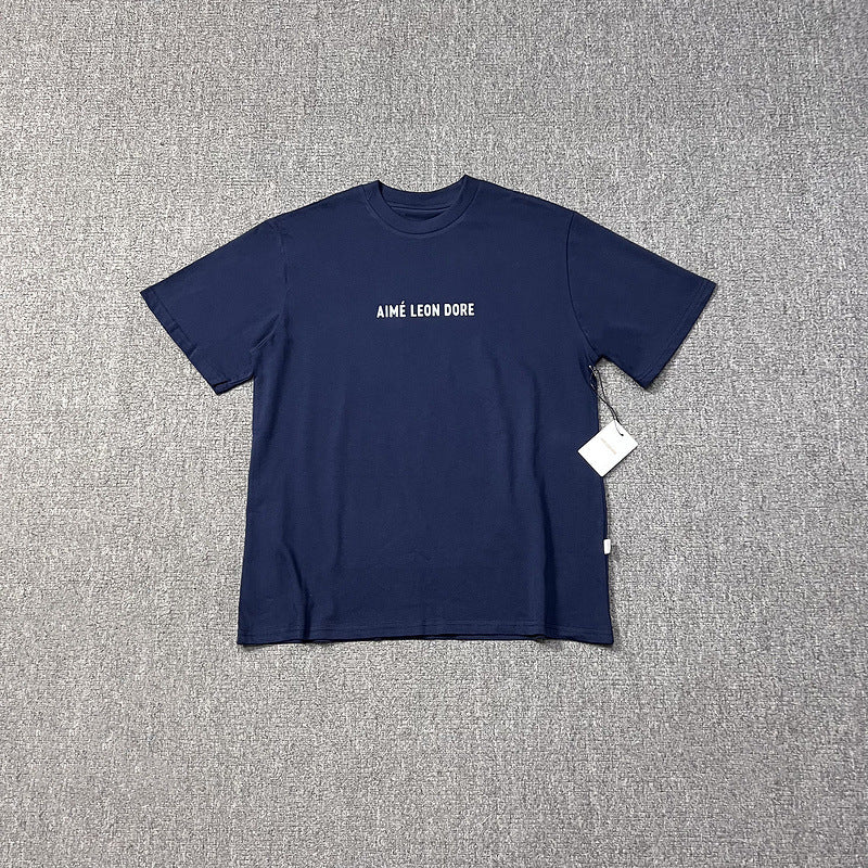 Aime Leon Dore New York Queens Graphic T-Shirt Vintage Streetwear Crew Neck Cotton Tee Casual Short Sleeve Unisex Top
