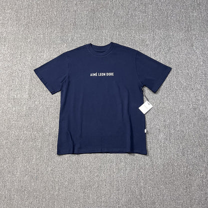 Aime Leon Dore New York Queens Graphic T-Shirt Vintage Streetwear Crew Neck Cotton Tee Casual Short Sleeve Unisex Top