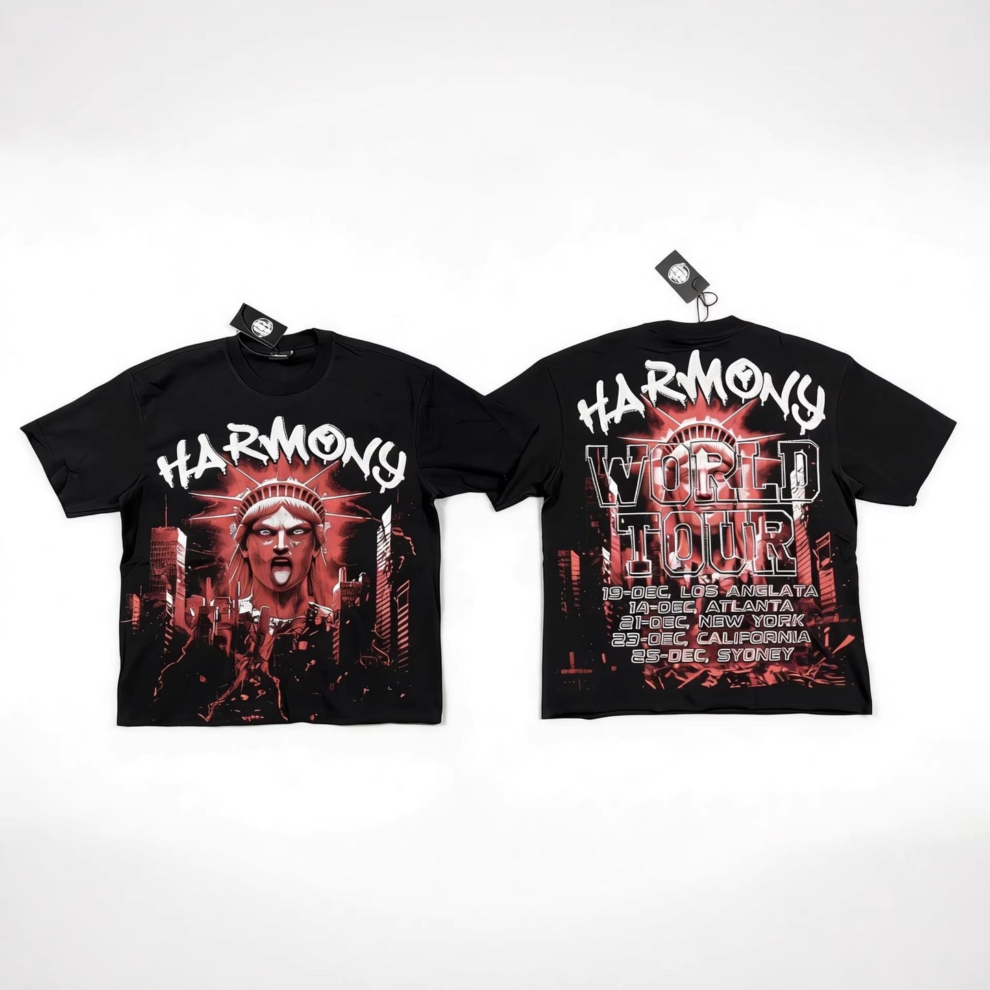 HARMONY “WORLD TOUR” Liberty Heavyweight Tee