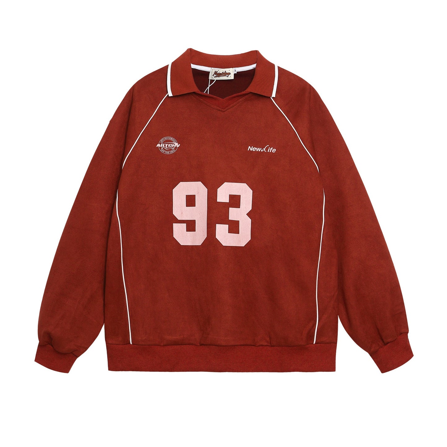 93 New Life Retro Long Sleeve Shirt