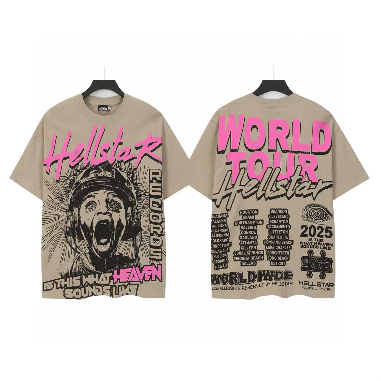 Hellstar "Jesus Wept" T-Shirt / Hellstar "The Path to Paradise" T-Shirt