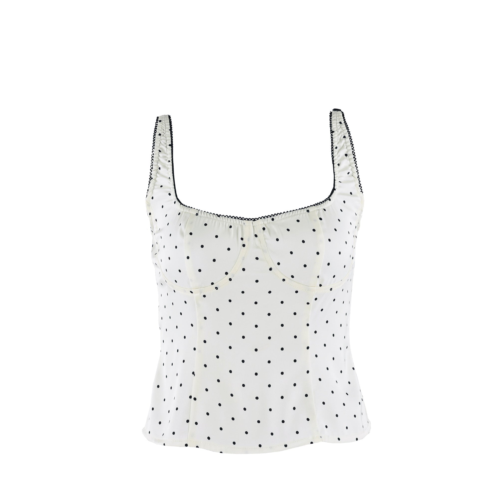 New fashionable and sexy polka dot slinga vest women's design temperament commuter versatile top - Seldom Seen Styles