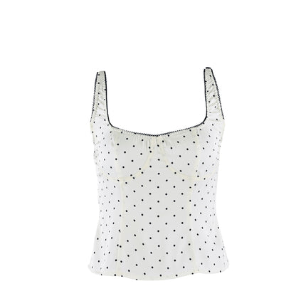 Neue, modische und sexy gepunktete Sling-Weste, Damen-Design, Temperament, vielseitiges Pendler-Top