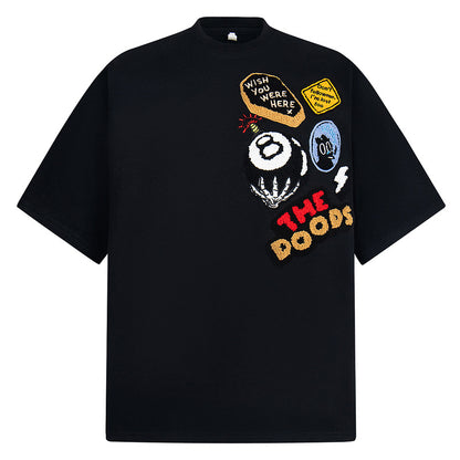Graphic Patch "THE DOODS" T-Shirt by Oro