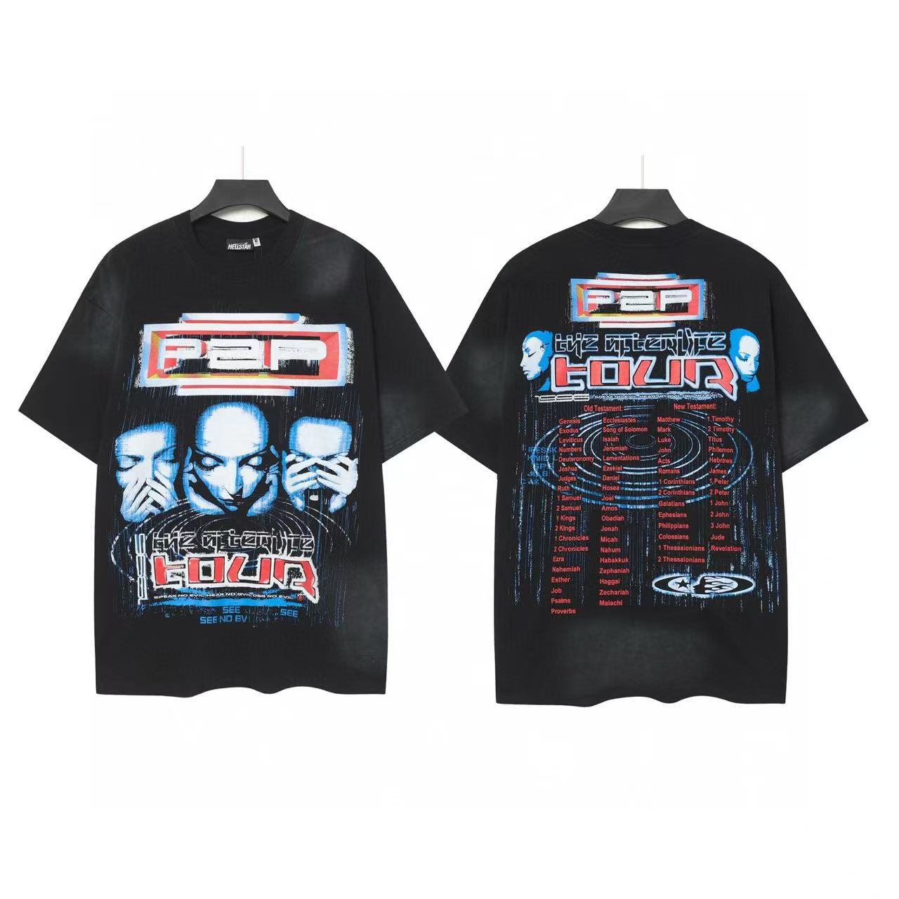 Hellstar "Jesus Wept" T-Shirt / Hellstar "The Path to Paradise" T-Shirt
