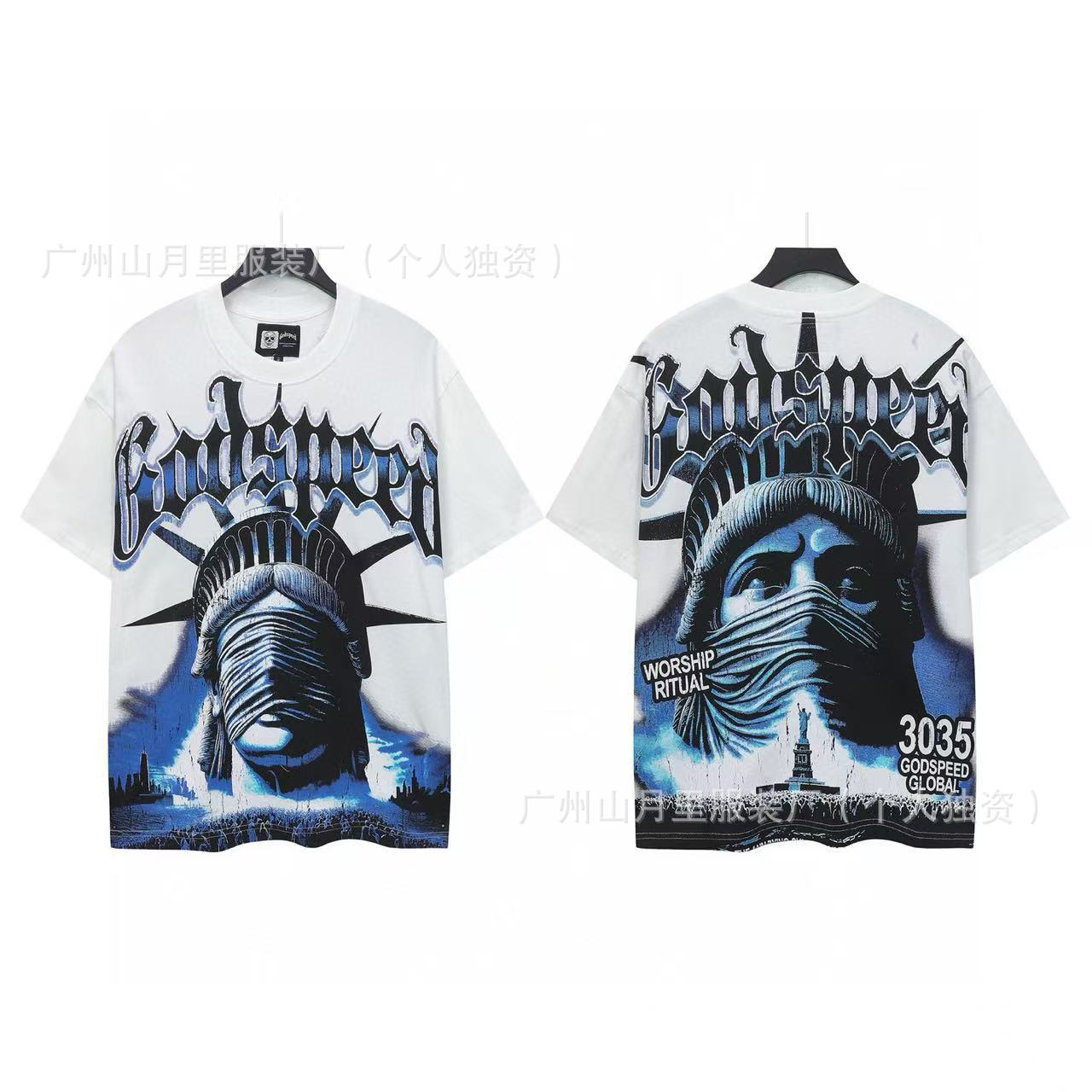 Godspeed Statue of Liberty "Night of the Demigods" Tee