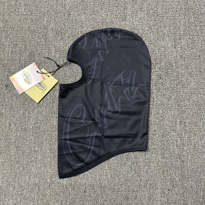Alcatraz Logo Balaclava Ski Mask Hip Hop Face Cover Streetwear Full Face Hood Unisex Tactical Style Headgear