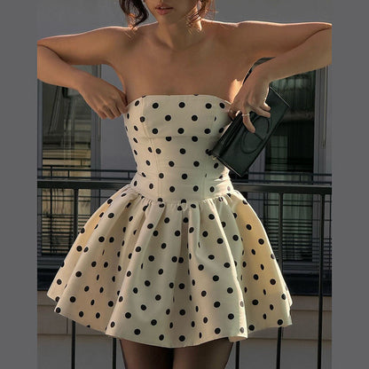 Robe Romance à Pois