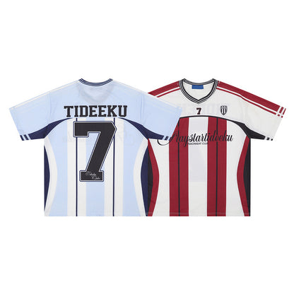 Graystar Tideeku 7 Striped Football Jersey
