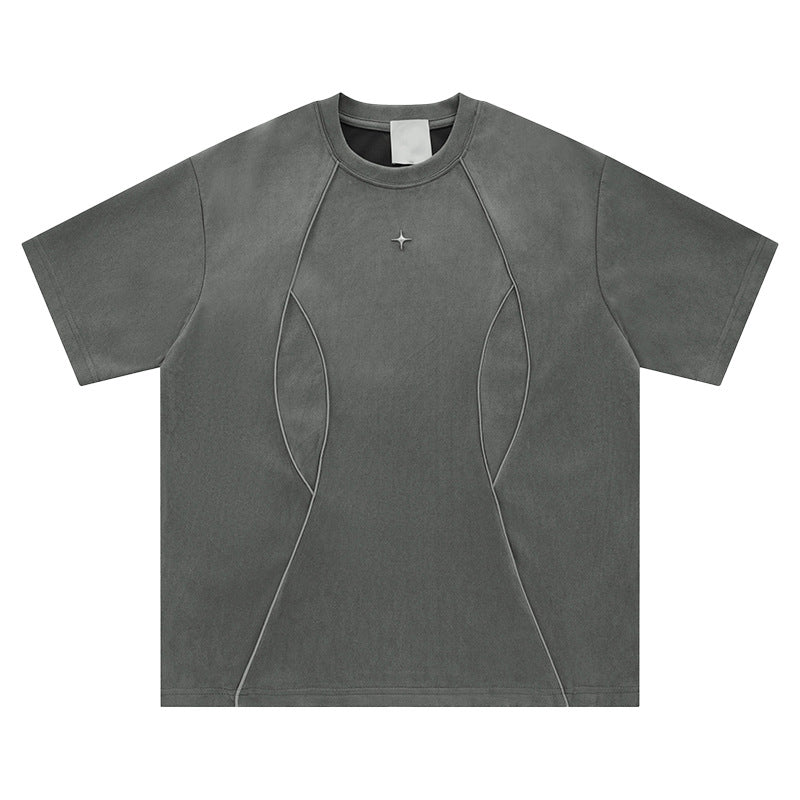 Cyber Sigilism Star Stitch T-Shirt