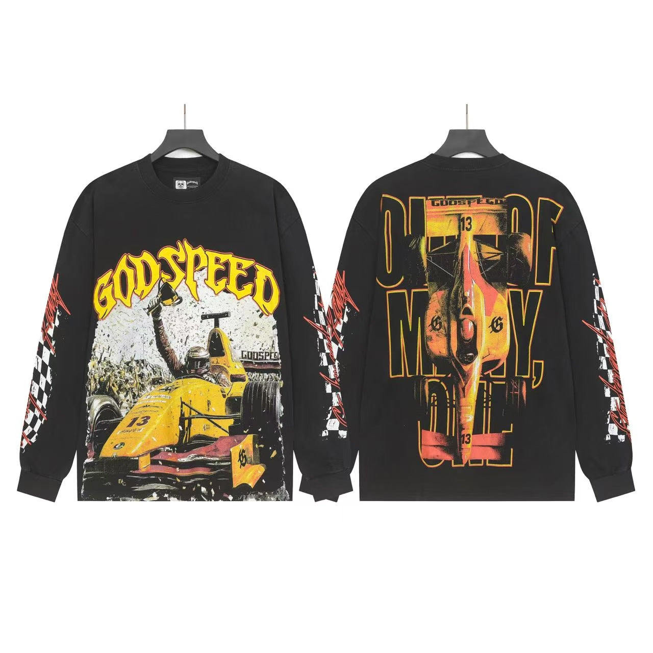 Godspeed Statue of Liberty Long Sleeve Shirt