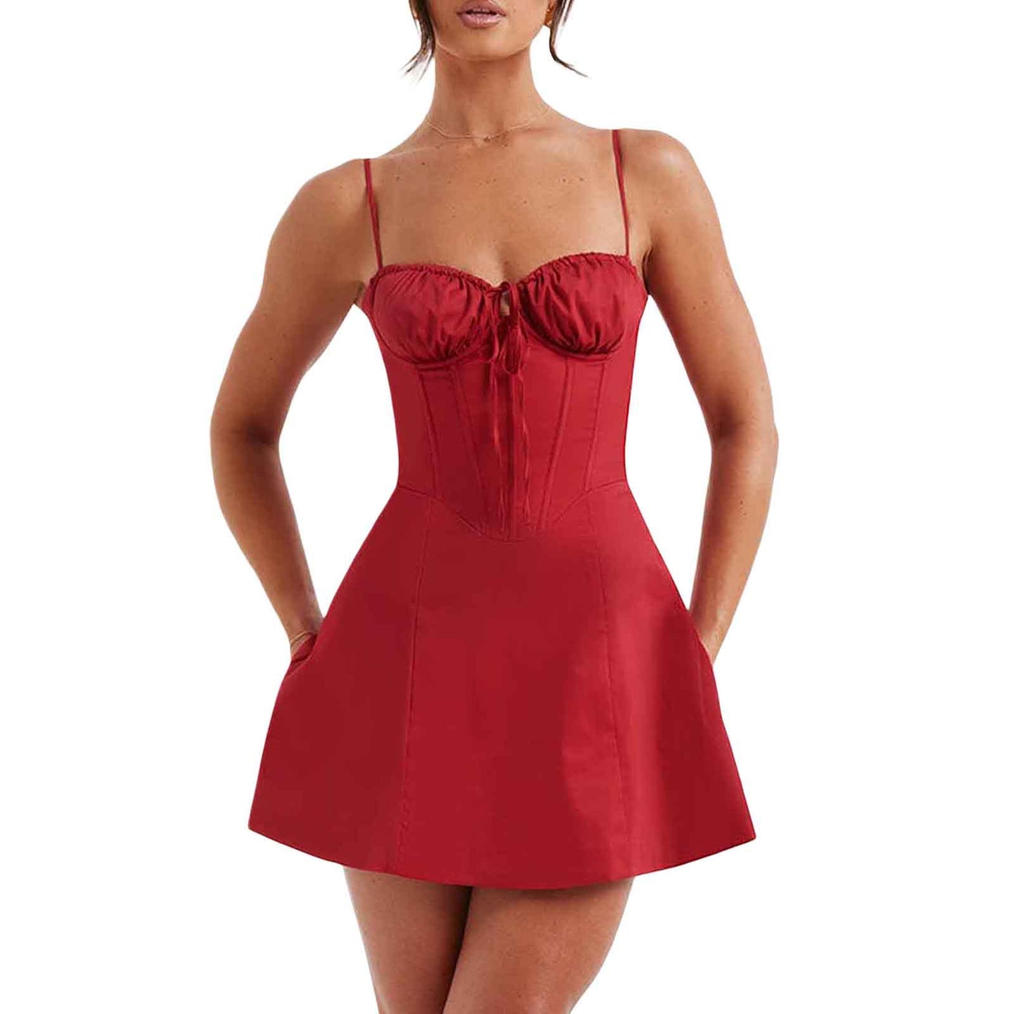 New sexy Spice Girl hip skirt, suspender slim A pendulum dress for women - Seldom Seen Styles