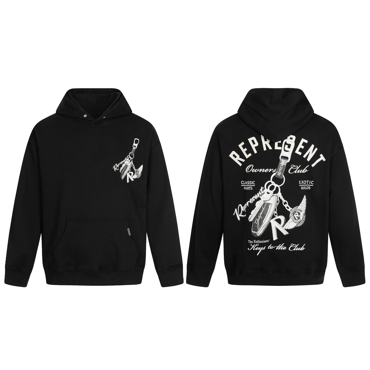 Unisex Oversized Graphic Hoodie Casual Streetwear Sweatshirt Letter Print Pullover Hooded Jumper for Men and Women