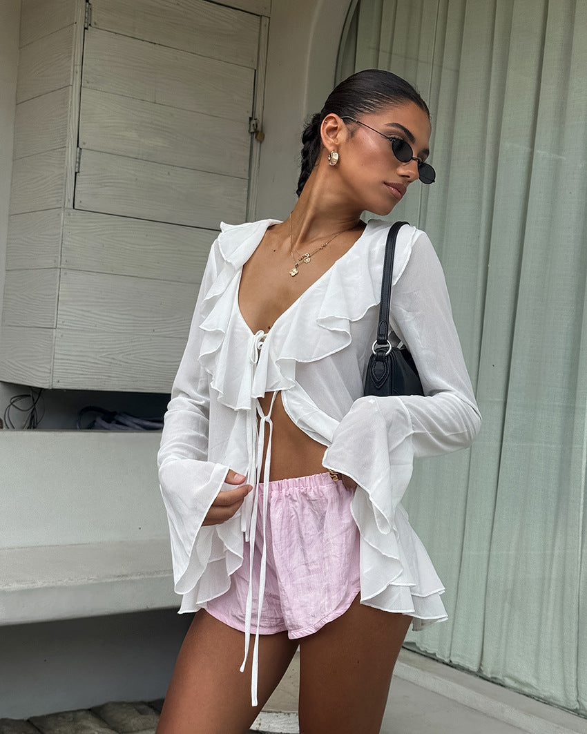 Agena Top- White - Seldom Seen Styles