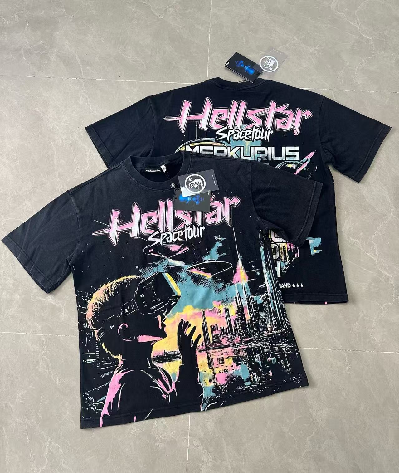 Hellstar "Jesus Wept" T-Shirt / Hellstar "The Path to Paradise" T-Shirt