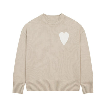 AMI Paris “Ami de Cœur” Crewneck Sweater