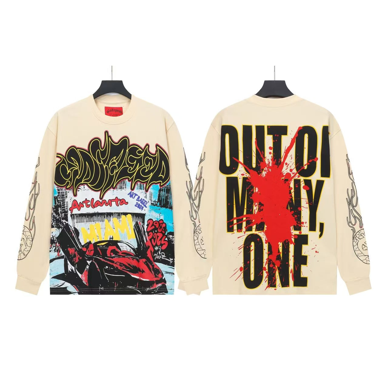 Godspeed Statue of Liberty Long Sleeve Shirt