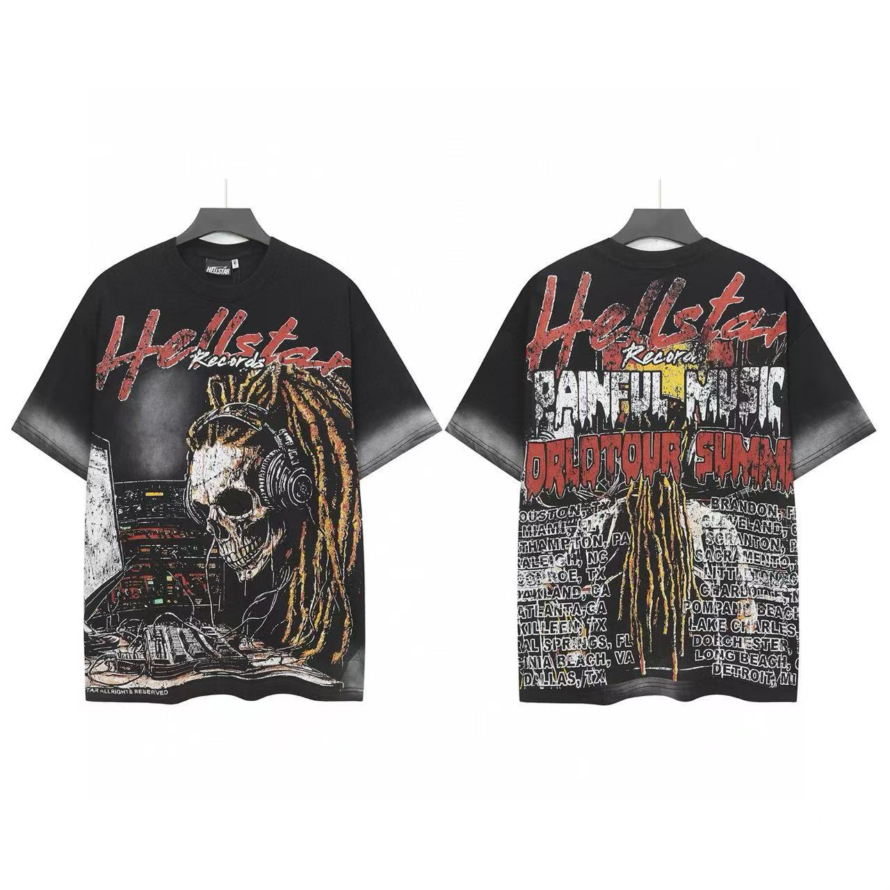 Hellstar "Jesus Wept" T-Shirt / Hellstar "The Path to Paradise" T-Shirt