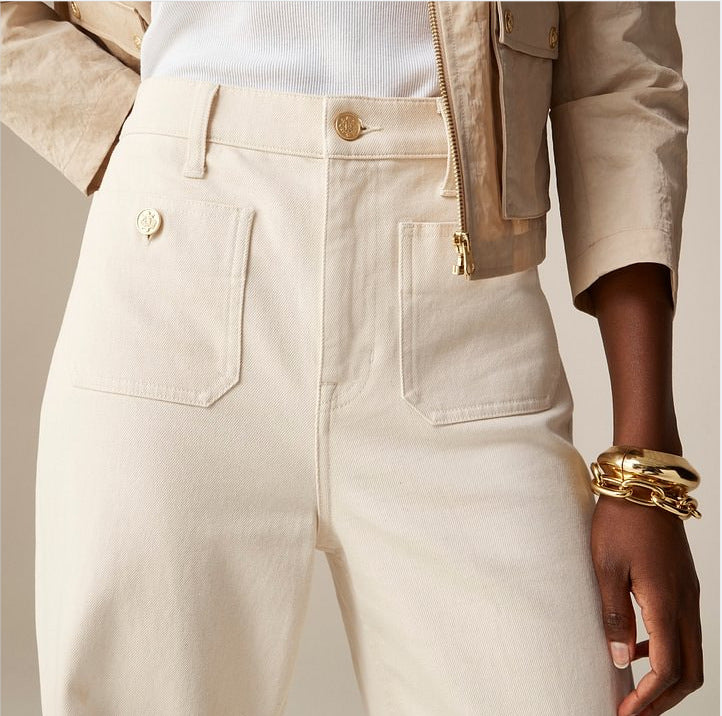 Tummy Control Sailor Wide Leg Trouser - Seldom Seen Styles