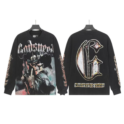 Godspeed Statue of Liberty Long Sleeve Shirt