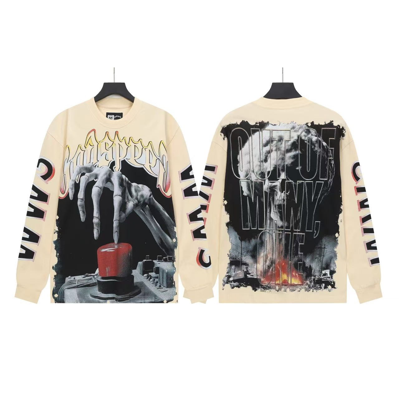 Godspeed Statue of Liberty Long Sleeve Shirt