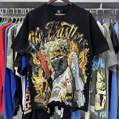 Life Hustlers “Blind Baby” Rhinestone Tee
