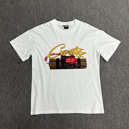 Alcatraz Graphic T Shirt Oversized Streetwear Tee Vintage Logo Print Cotton Crew Neck Unisex T Shirt