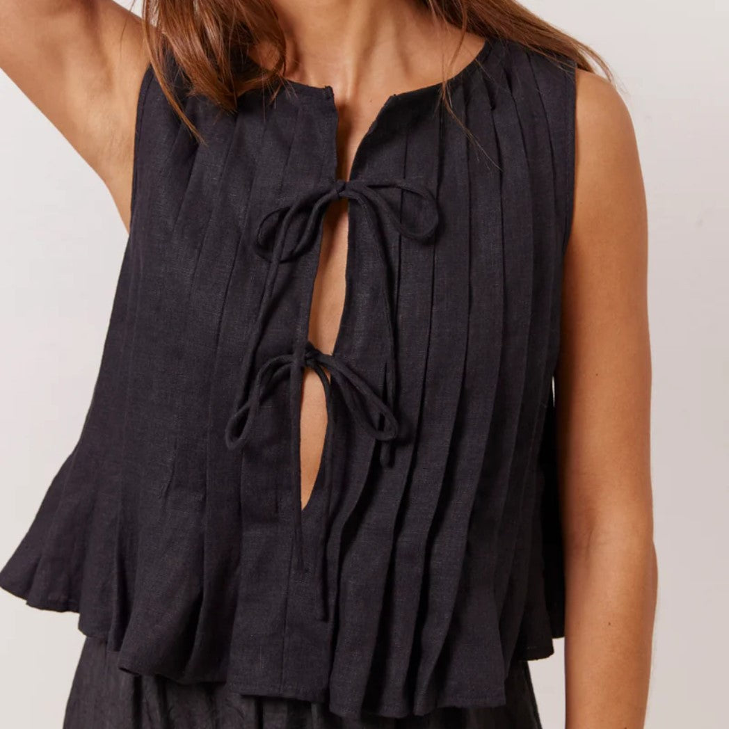 New women's clothing strap cotton and linen women's shirt - Seldom Seen Styles