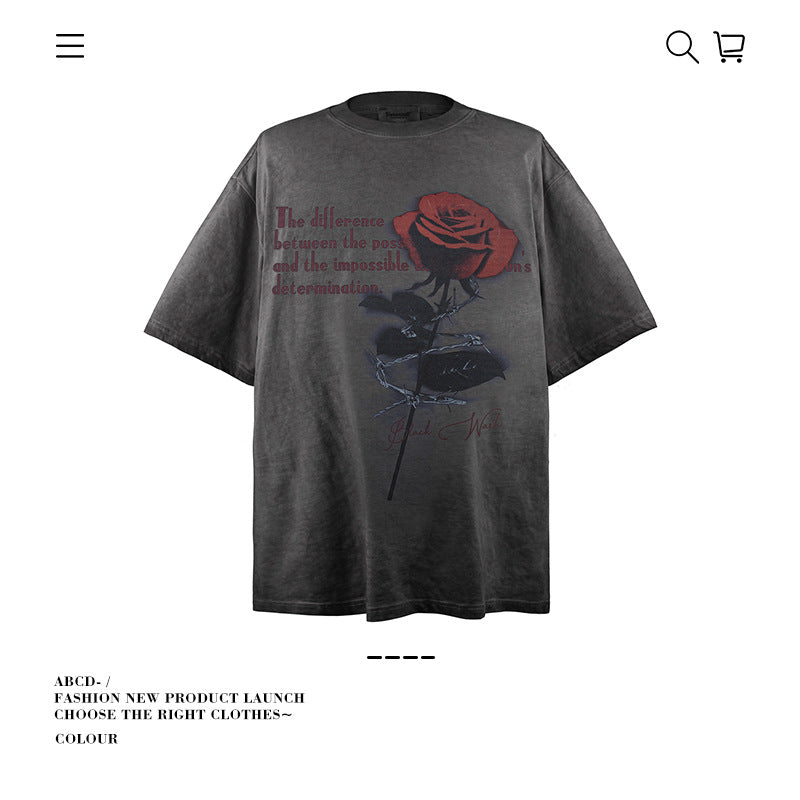 VANCARHELL Skeleton Ribcage T-Shirt