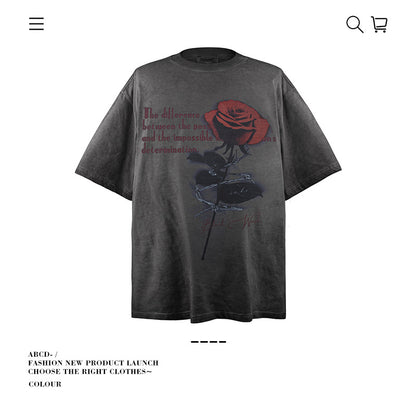 VANCARHELL Skeleton Ribcage T-Shirt