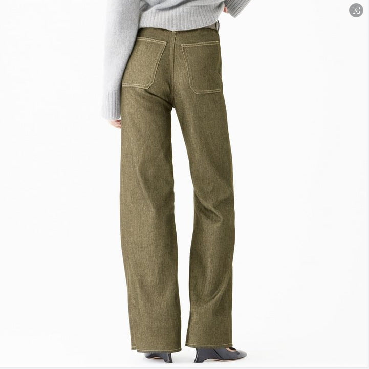 Tummy Control Sailor Wide Leg Trouser - Seldom Seen Styles