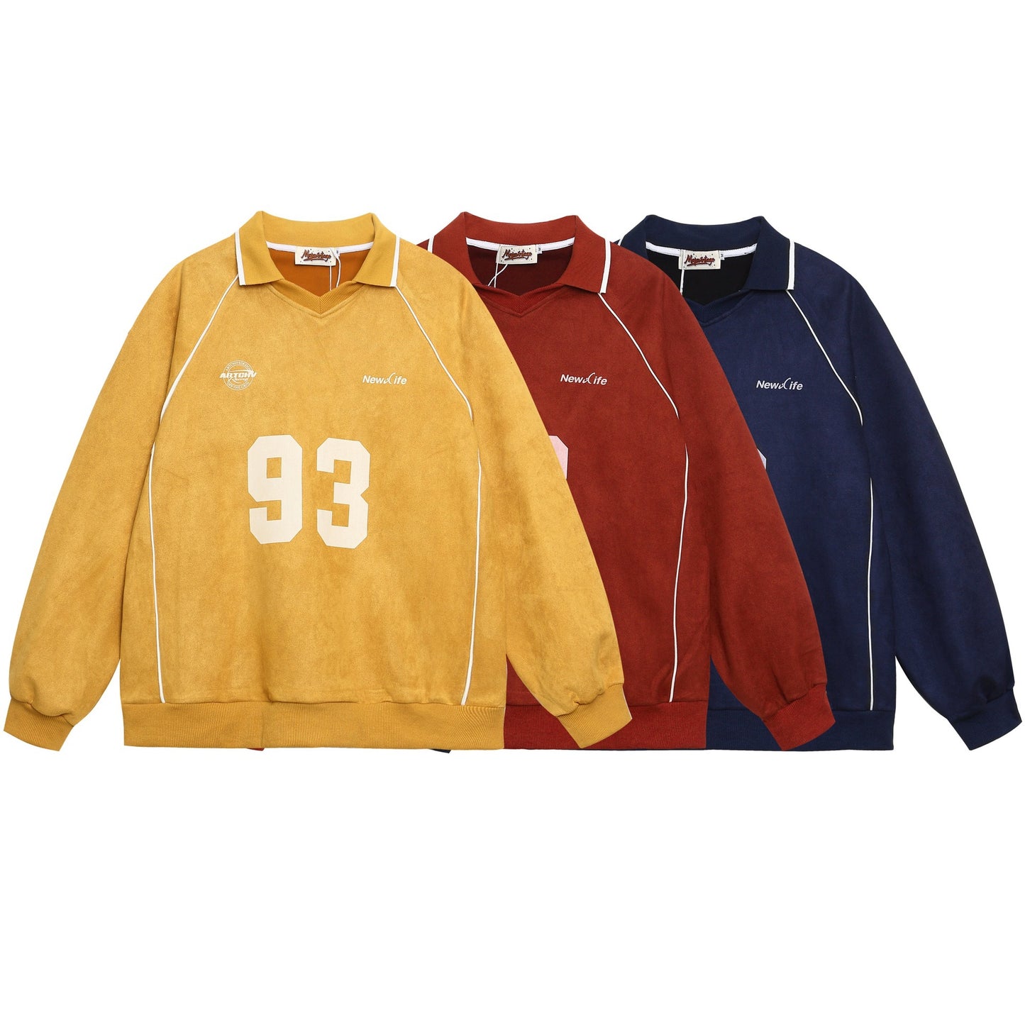 93 New Life Retro Long Sleeve Shirt