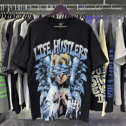 Life Hustlers “Blind Baby” Rhinestone Tee