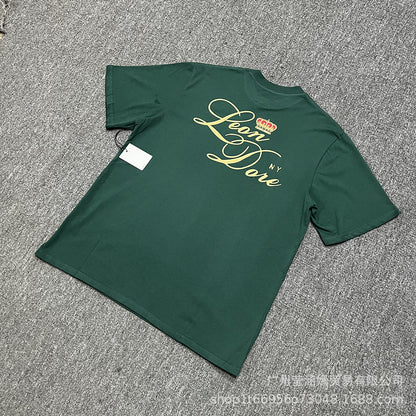 Aime Leon Dore New York Queens Graphic T-Shirt Vintage Streetwear Crew Neck Cotton Tee Casual Short Sleeve Unisex Top