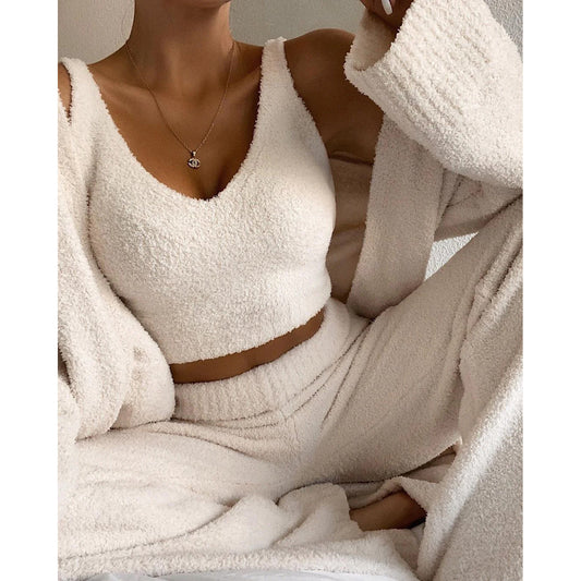 Olivia Klein Snuggly Cloud Lounge Set - Seldom Seen Styles