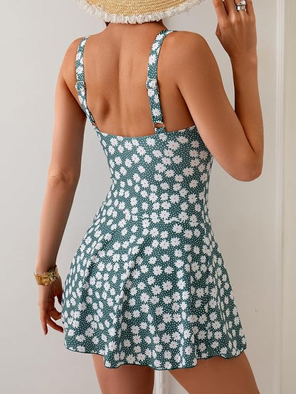 Maillots de bain une pièce robe pour femme