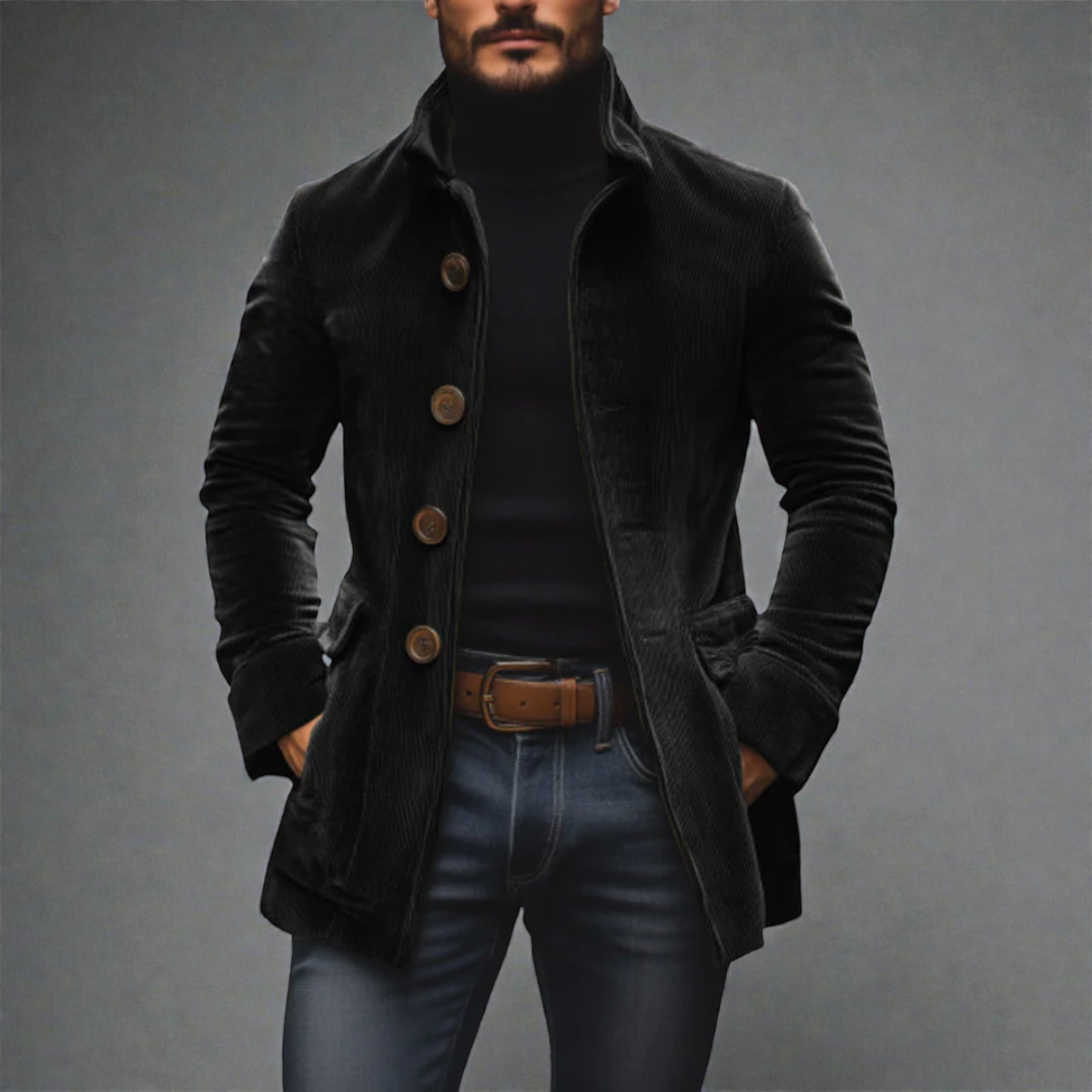 DAVID | WESTE AUS RIPPENVELVET - Seldom Seen Styles