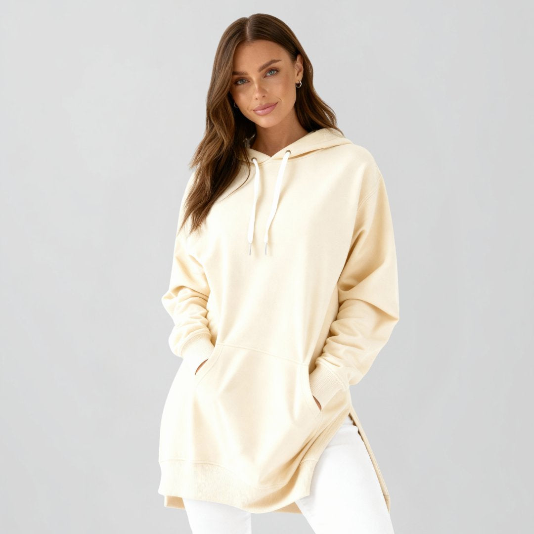 Oversized Hoodie Dress for Women – Long Cozy Pullover (S–2XL) - Seldom Seen Styles
